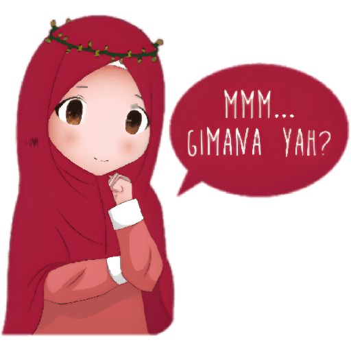 Muslimah sticker  16