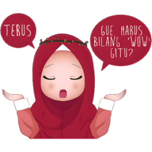 Muslimah sticker  9