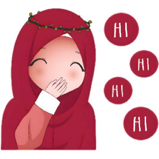 Muslimah sticker  12