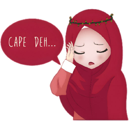 Muslimah sticker  13