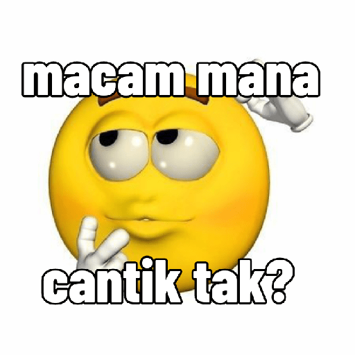 3d emoji kuning bahasa malay 10