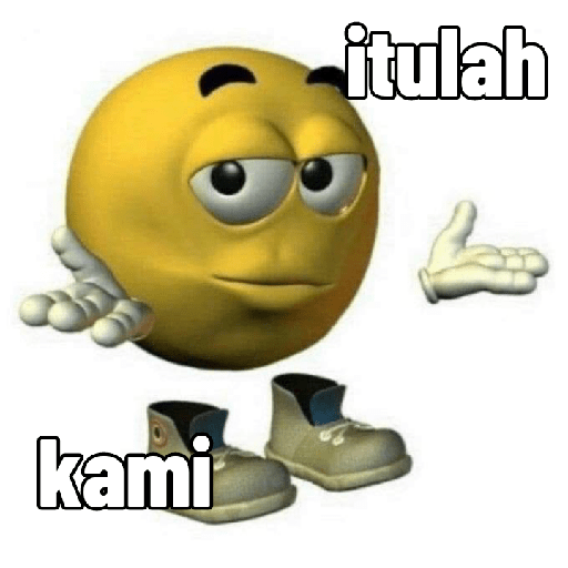 3d emoji kuning bahasa malay 11