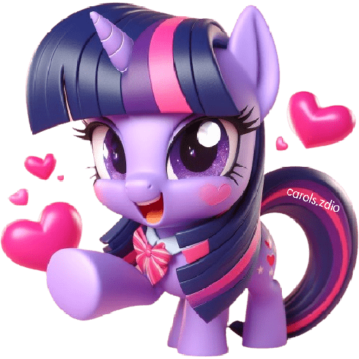 ✨️💜TWILIGHT MY LITTLE PONY💜