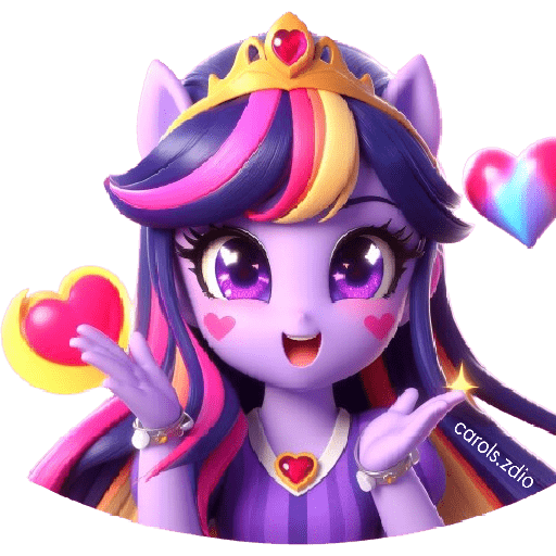 ✨️💜TWILIGHT MY LITTLE PONY💜