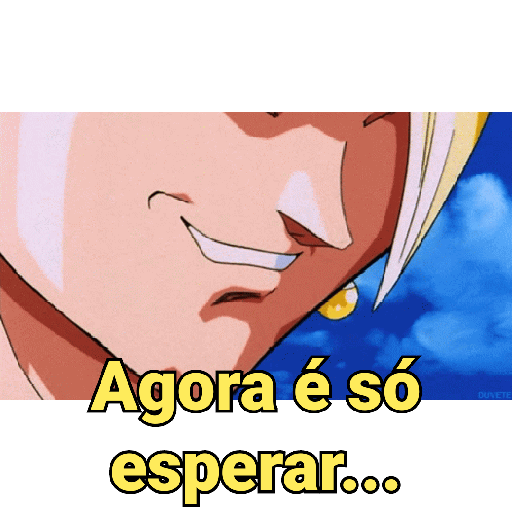 Meme "agora é só esperar"