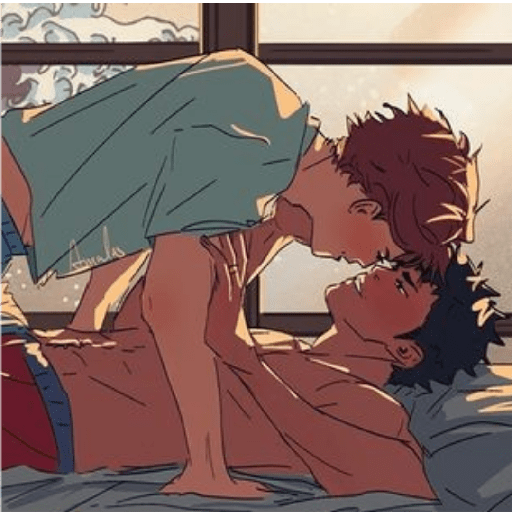 Beso yaoi 11