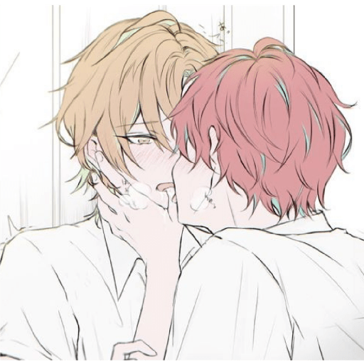 Beso yaoi 7