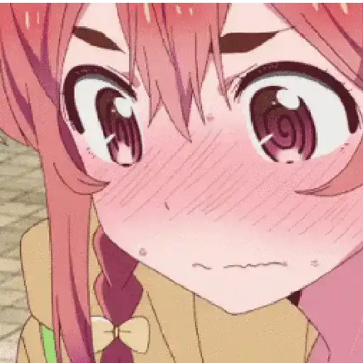 W0rs..anime gif sonrojado 4