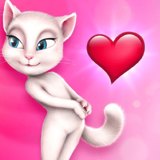 Reações da gatinha Angela 12