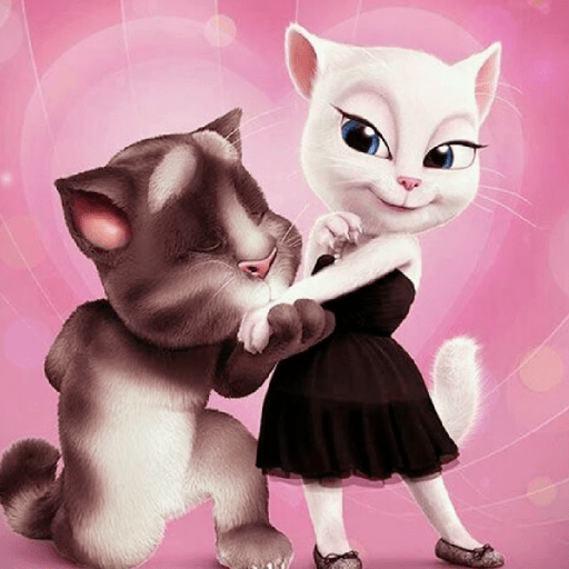 Reações da gatinha Angela 18