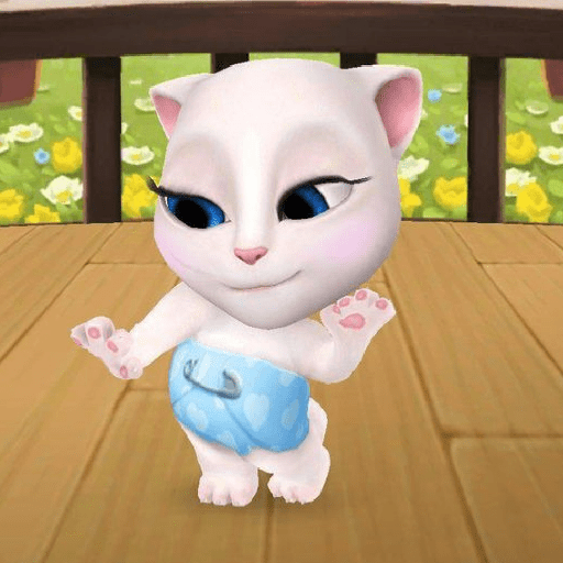 Reações da gatinha Angela 2