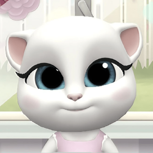 Reações da gatinha Angela 3