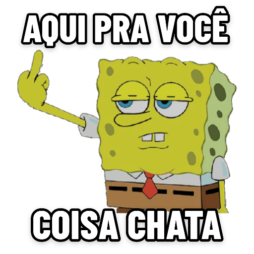 bob esponja deboche meme