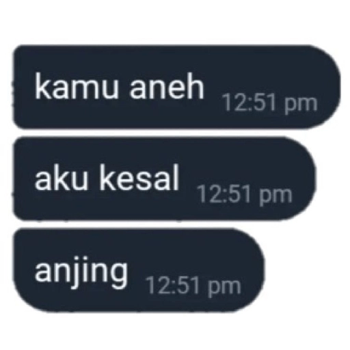 Stiker chat 1