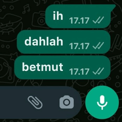 Stiker chat 3