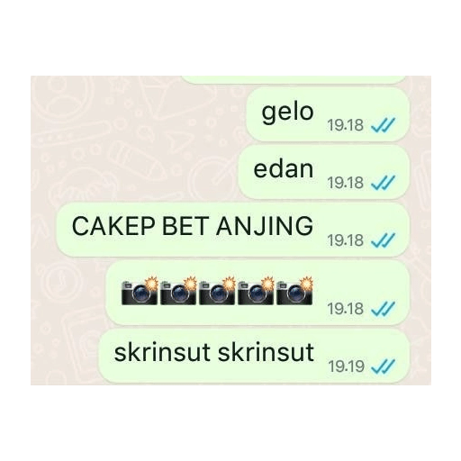 Stiker chat 10