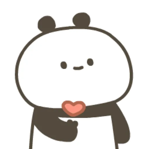 Cute panda and rabbit 7