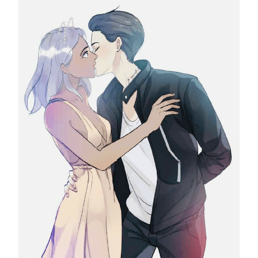 Kiss Couple 😘 sticker