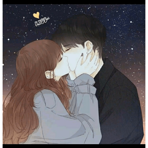 Kiss Couple 😘 sticker