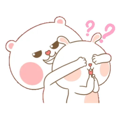 Couples Puffy bear 2