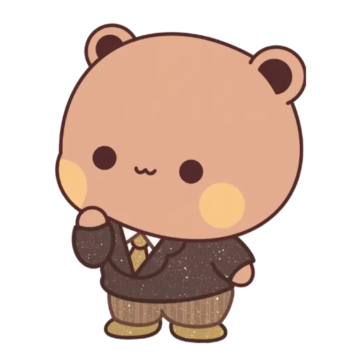 Couples Puffy bear 3