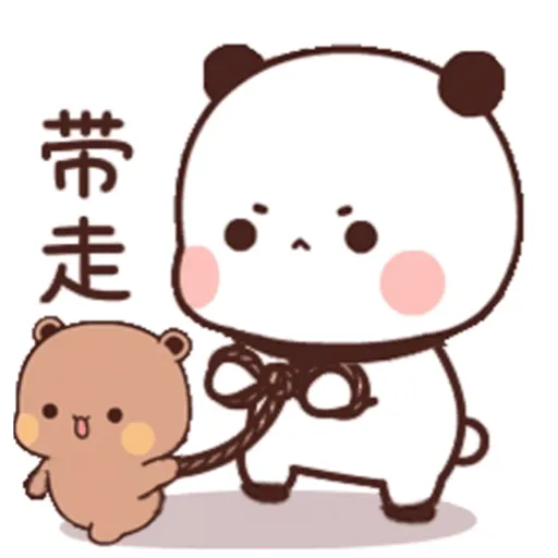 Couples Puffy bear 5