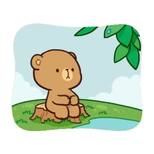Couples Puffy bear 8