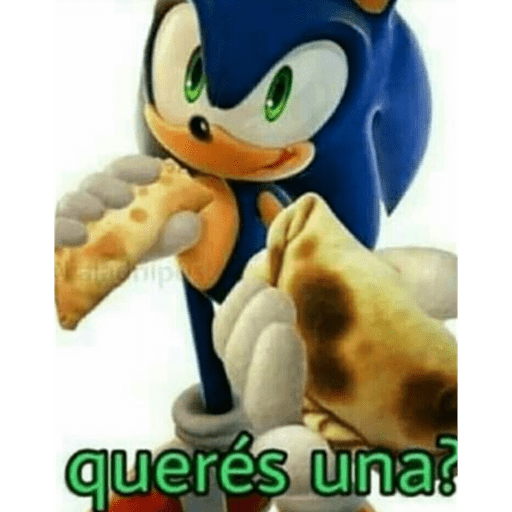 Stikers de sonic y memes 2  5
