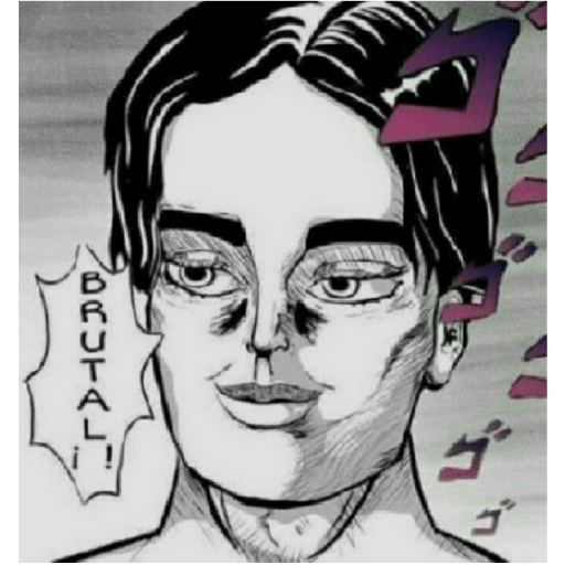 Jojo's Bizarre Stickers 3 23