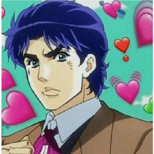 Jojo's Bizarre Stickers 3 3