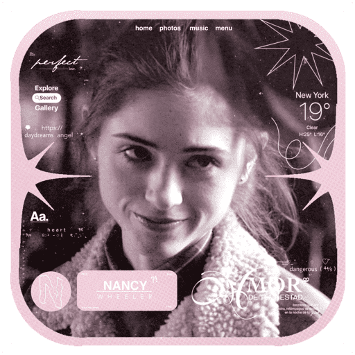 ᨻ   ࣭  nancy wheeler   𓈒  ౿  22