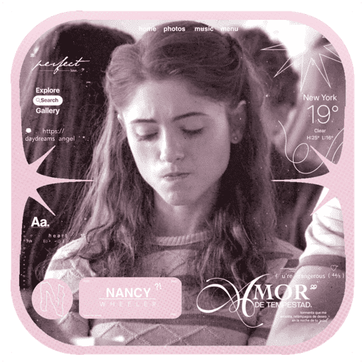 ᨻ   ࣭  nancy wheeler   𓈒  ౿  23