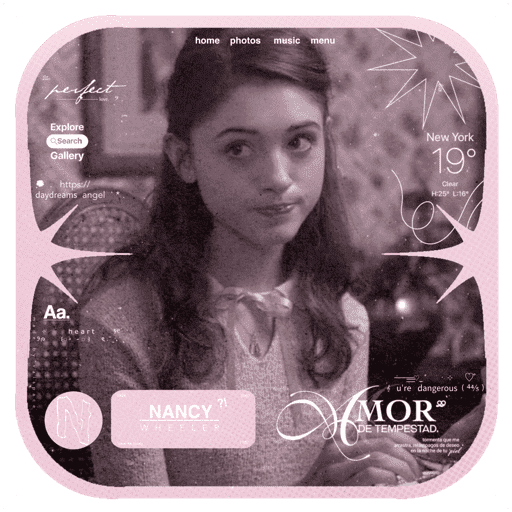 ᨻ   ࣭  nancy wheeler   𓈒  ౿  2