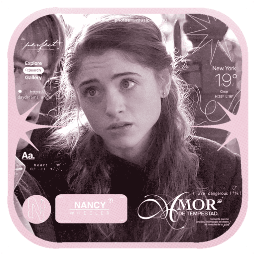 ᨻ   ࣭  nancy wheeler   𓈒  ౿  21