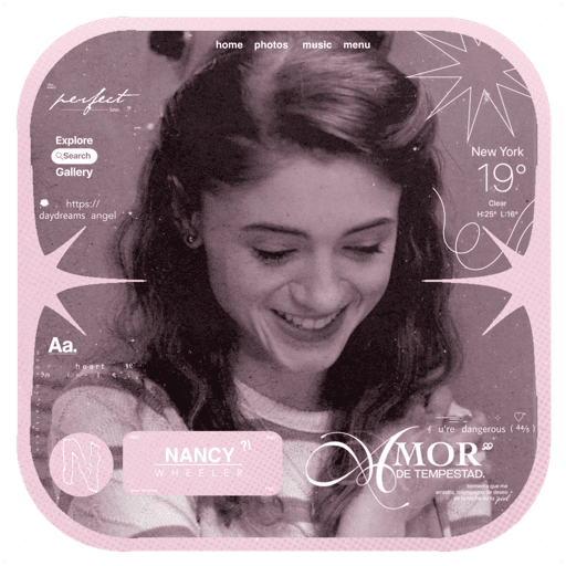 ᨻ   ࣭  nancy wheeler   𓈒  ౿  17