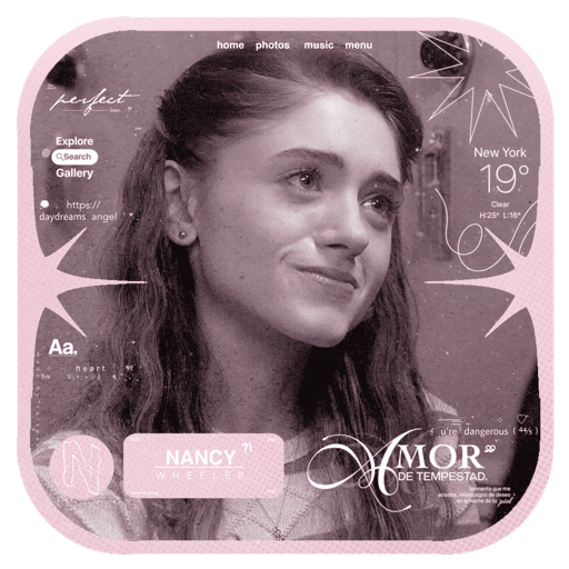 ᨻ   ࣭  nancy wheeler   𓈒  ౿  3