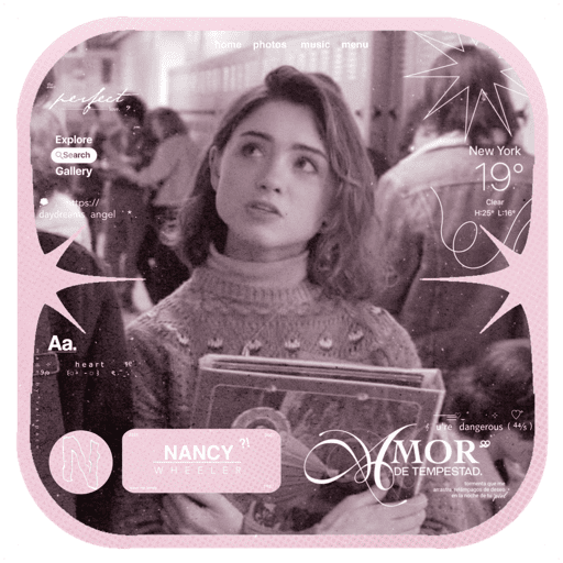 ᨻ   ࣭  nancy wheeler   𓈒  ౿  20