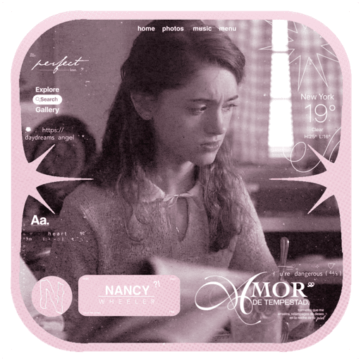 ᨻ   ࣭  nancy wheeler   𓈒  ౿  13