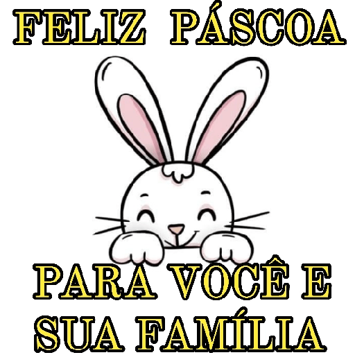 FELIZ PÁSCOA!!!🐇🐰 11