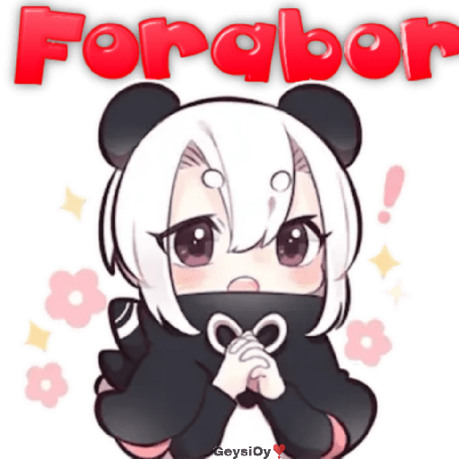 💫Niña panda ❣️ 3