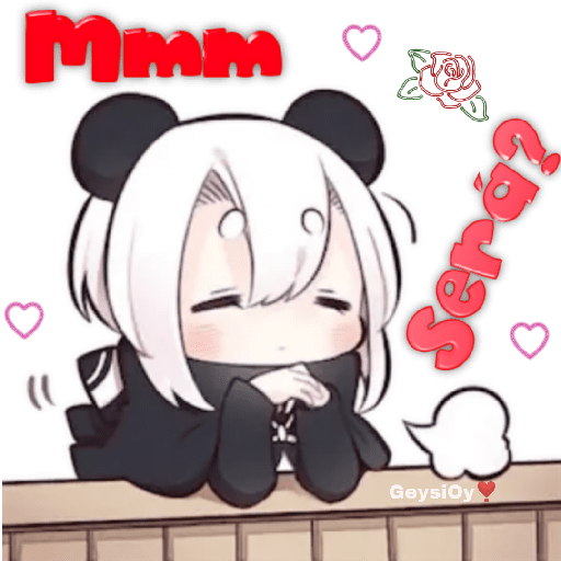 💫Niña panda ❣️ 17