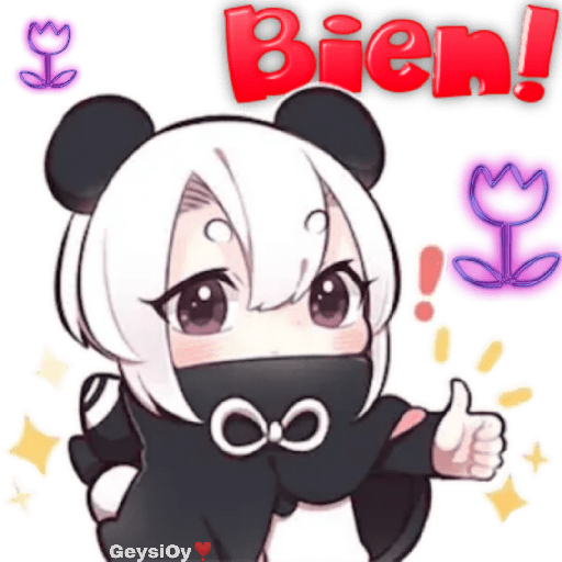 💫Niña panda ❣️ 22