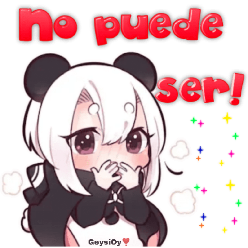 💫Niña panda ❣️ 7