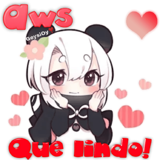 💫Niña panda ❣️ 5