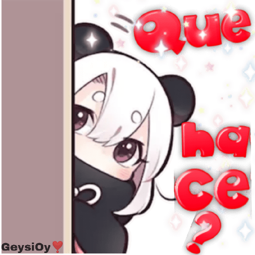 💫Niña panda ❣️ 25