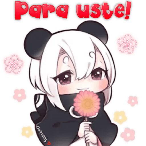 💫Niña panda ❣️ 6