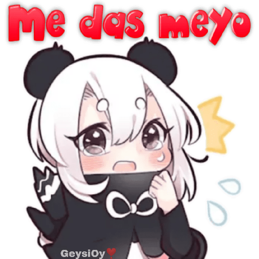 💫Niña panda ❣️ 8