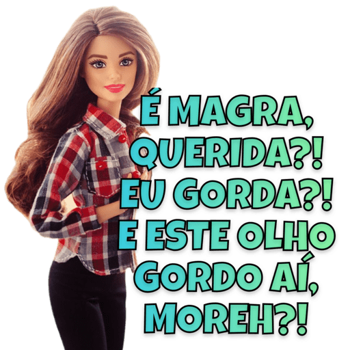 Barbie debochada  5