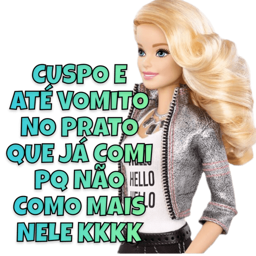 Barbie debochada  3