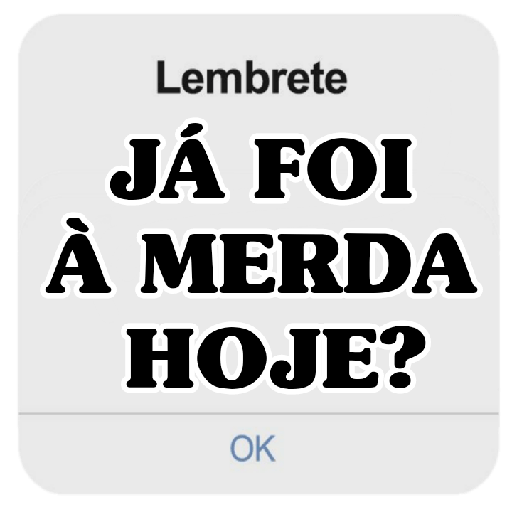 LEMBRETE DEBOCHADO 🤭